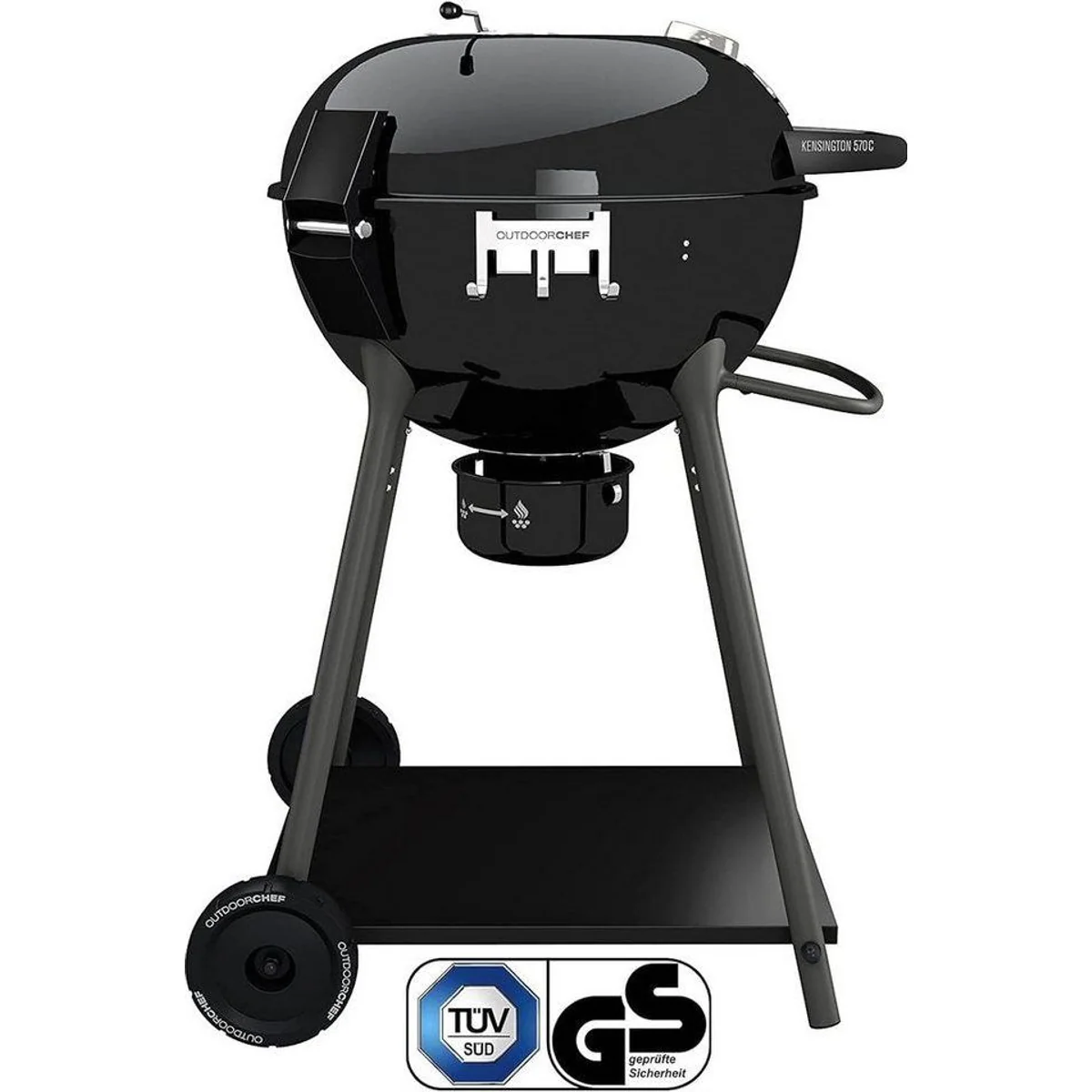 OUTDOORCHEF Kensington 570 ULINE, Kugelgrill für 6 Personen, Easy Slide Trichtersystem, TÜV geprüft 4