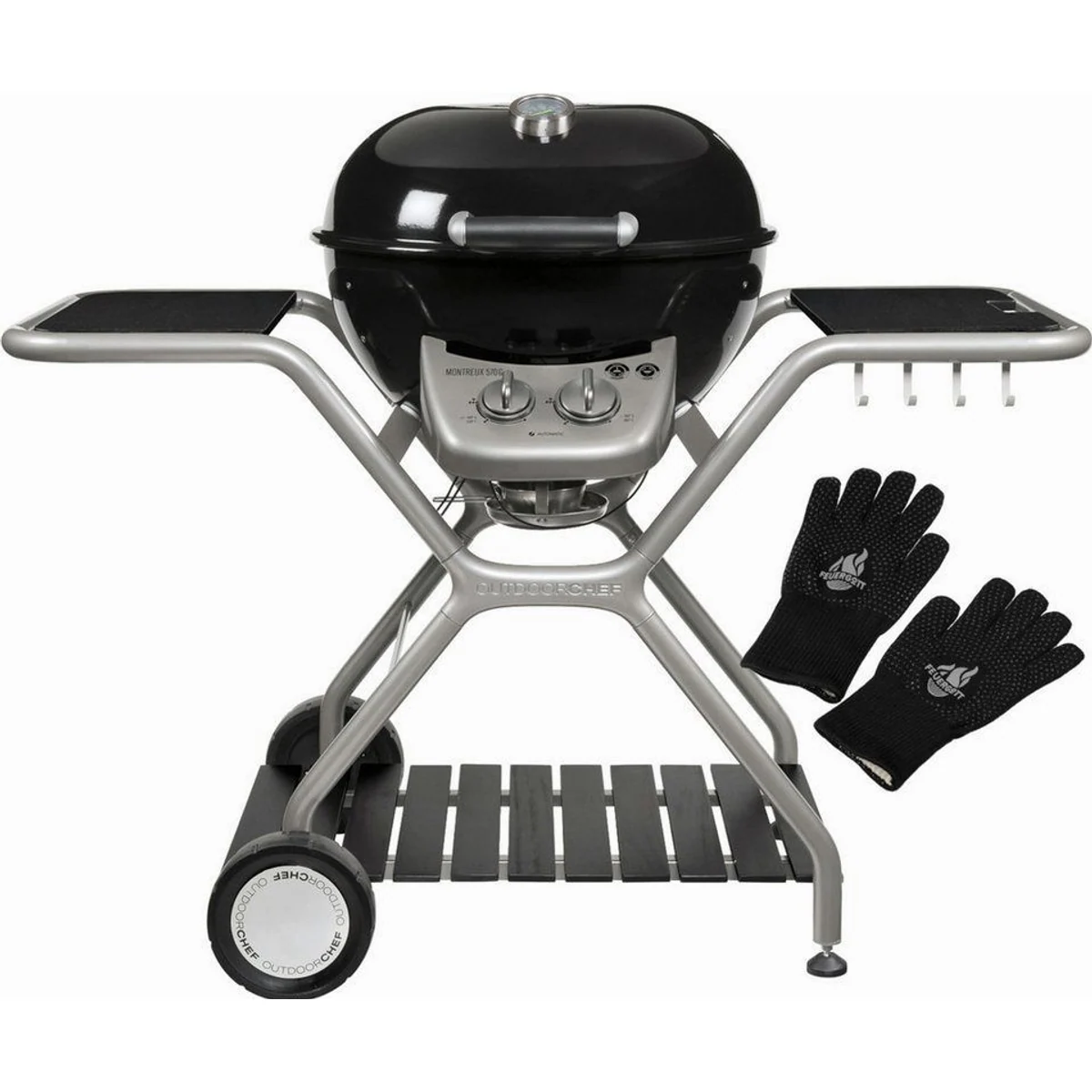 Outdoorchef Montreux 570 G Gasgrill, gleichmäßige Hitzeverteilung, vielseitige Grillmethoden