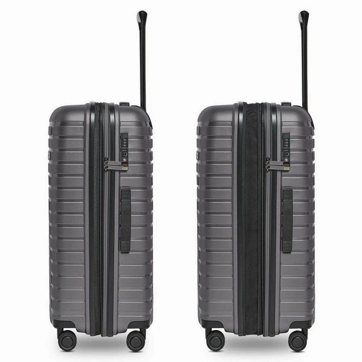 Pactastic Trolleyset Collection 04, 4 Rollen, 3-teilig, Polypropylen 5