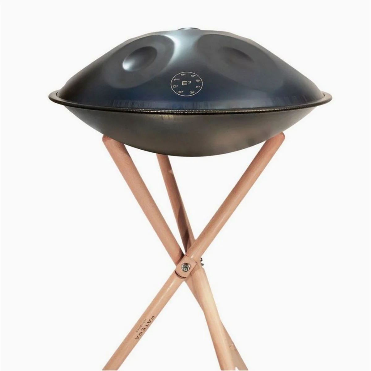 Patera HPEM-3 E-Minor Handpan-Set, inkl. Ständer und Rucksacktasche 3