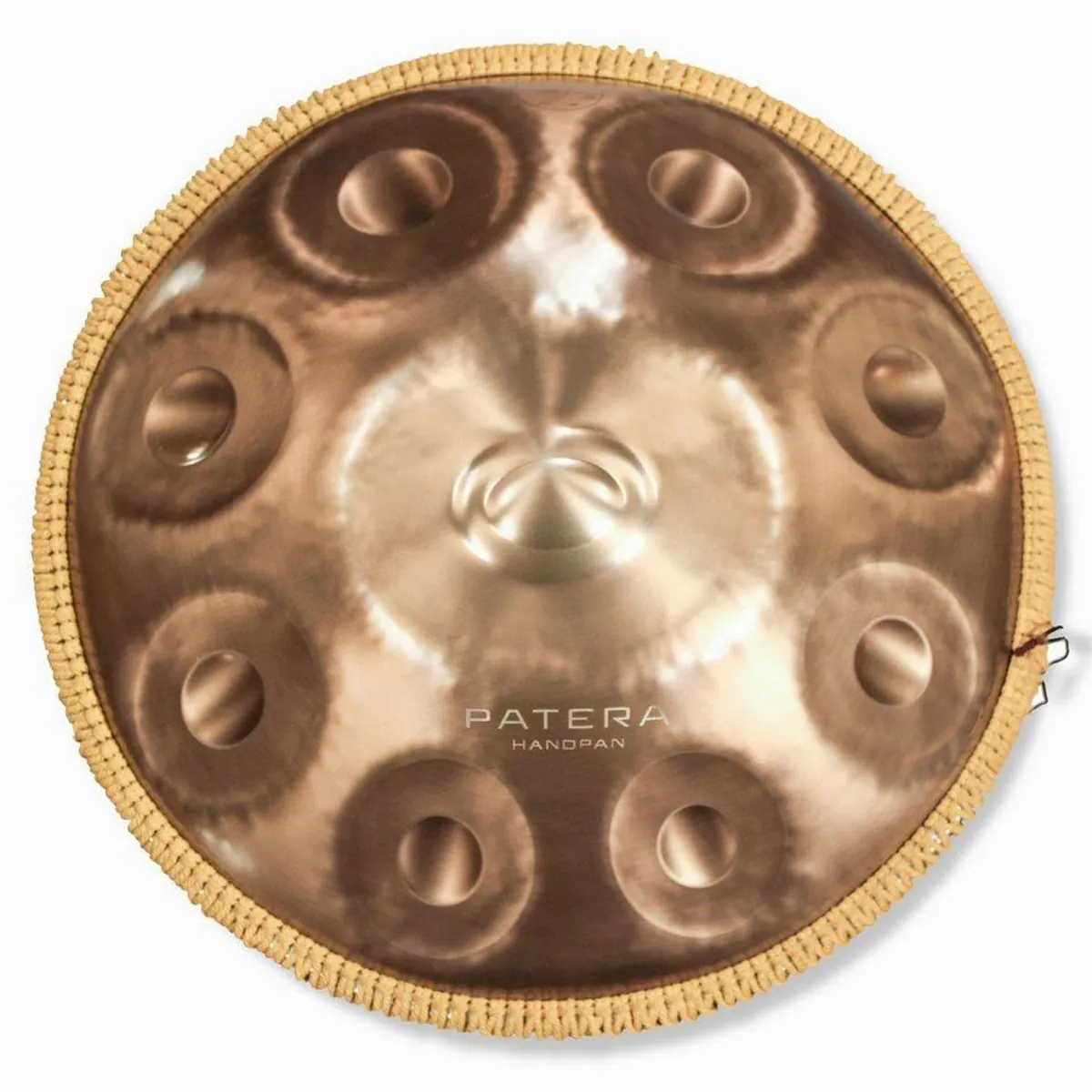 Patera Handpan HPDM-12 Compact, 12 Töne, Handgefertigt aus Edelstahl