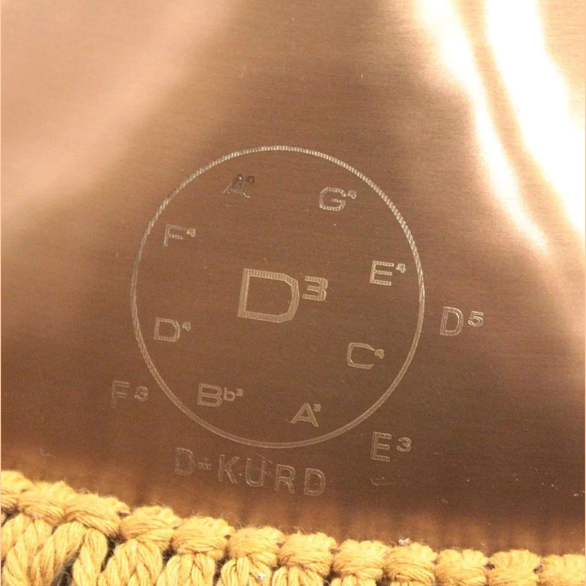 Patera Handpan HPDM-12 Compact, 12 Töne, Handgefertigt aus Edelstahl 4