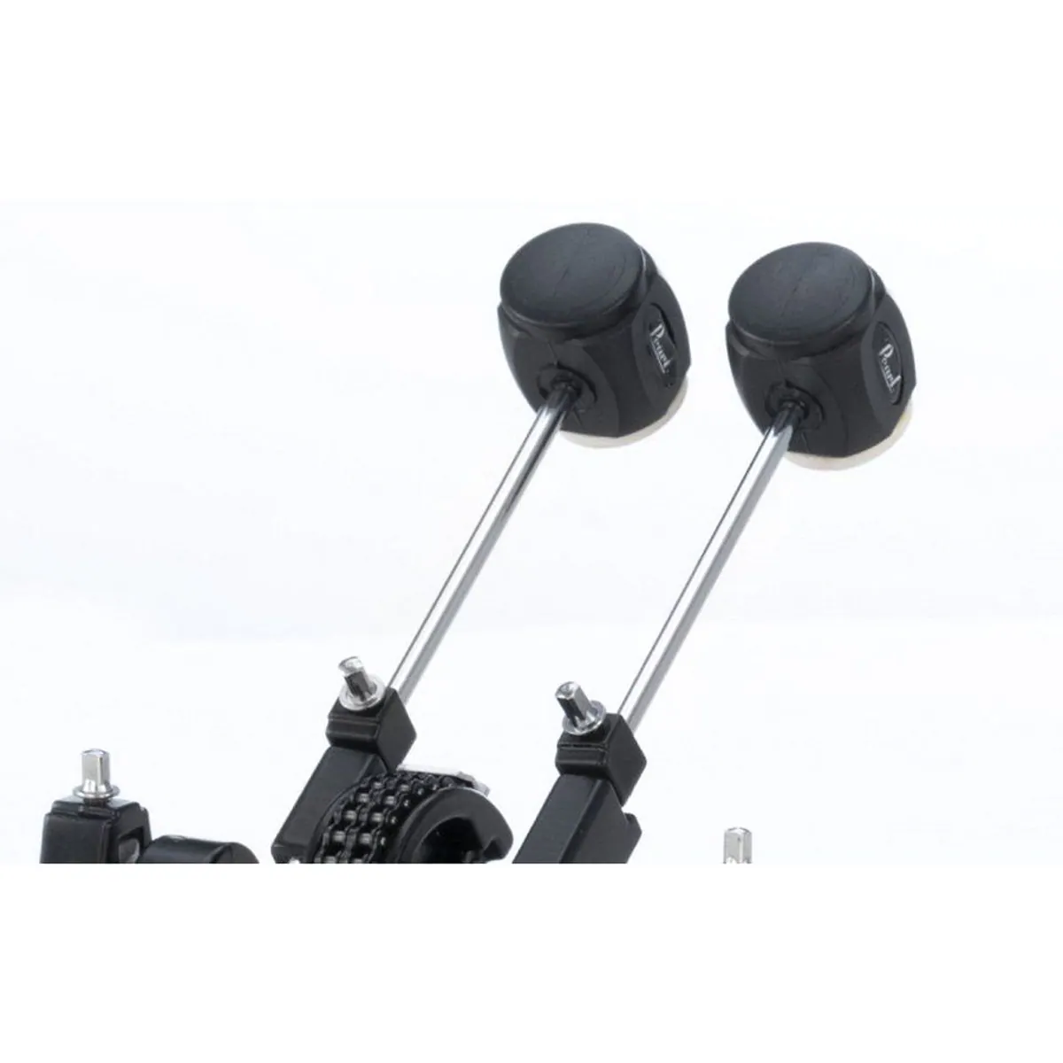 Pearl P-532 Double Bass Drum Pedal, präziser Doppelkettenantrieb, Duo-Beater 3