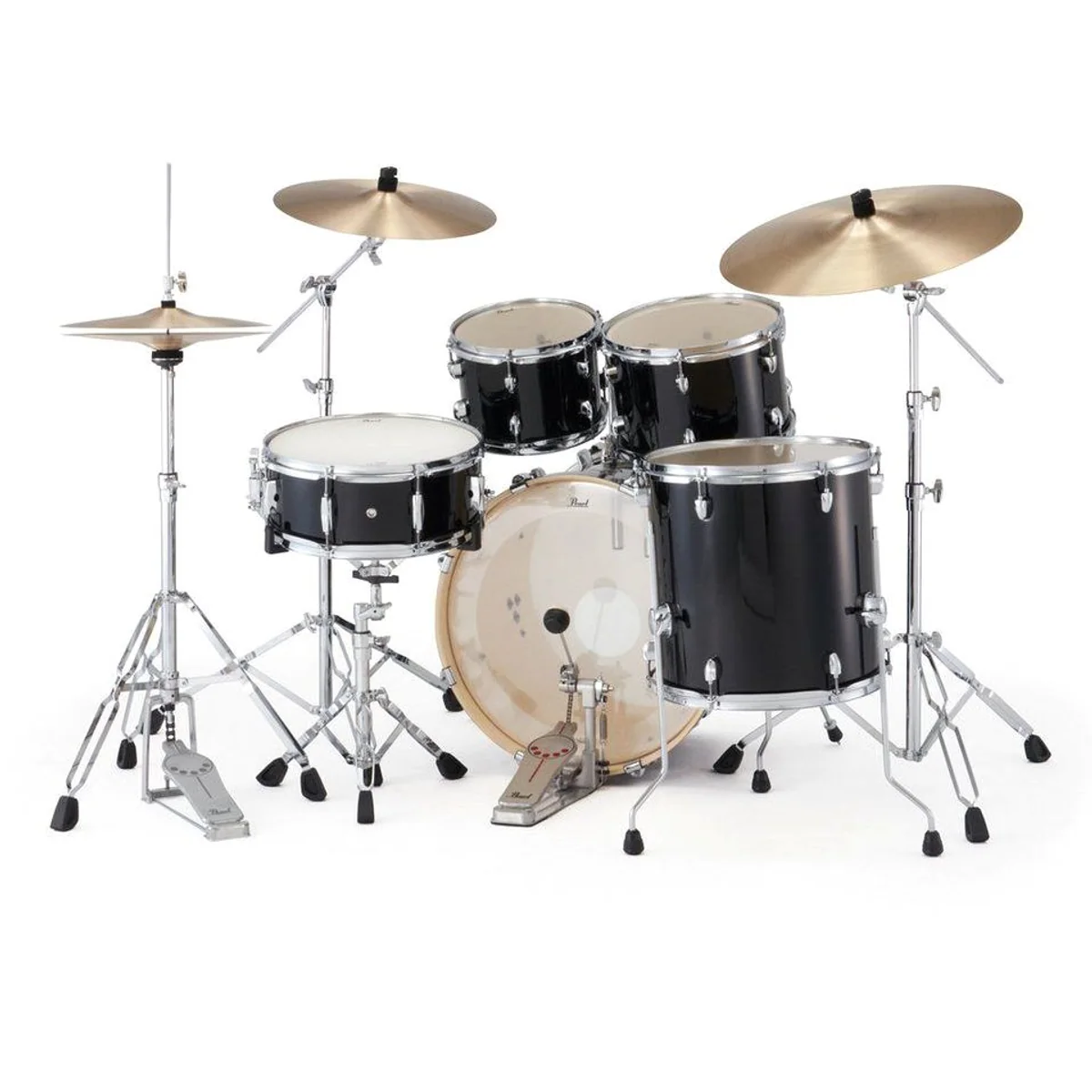 Pearl Export EXX705NBR-C31 Schlagzeugset, inkl. Hocker, Hardware & Becken 3
