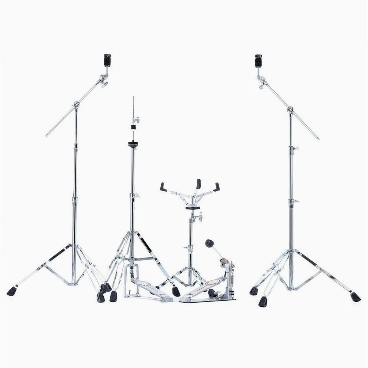 Pearl HWP-834 Hardware Set, 5-teilig, robuste Bauweise, inklusive Schlagzeugstöcke 2
