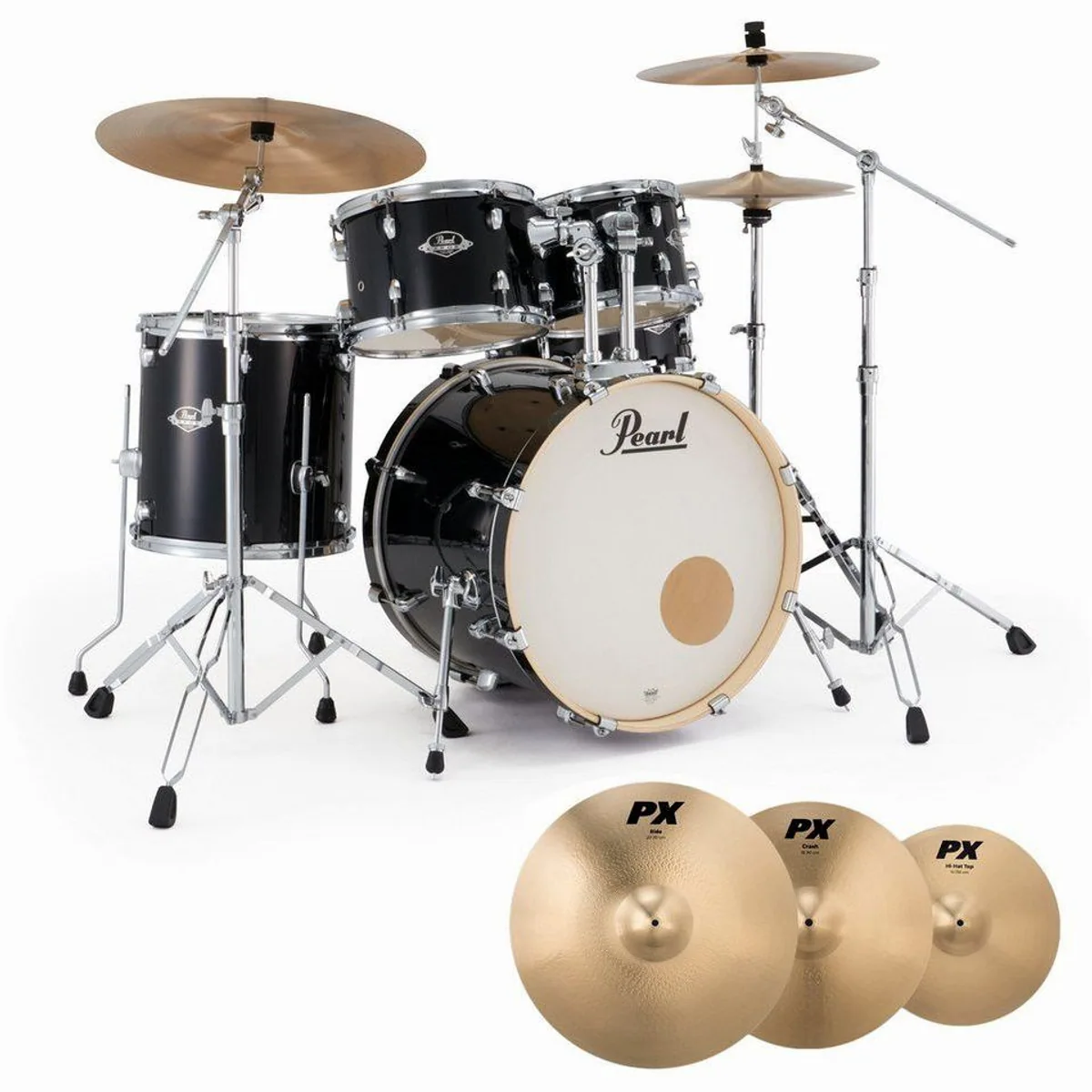 Pearl Export EXX705NBR-C31 Schlagzeugset, ideales Einsteiger- und Fortgeschrittenen-Set