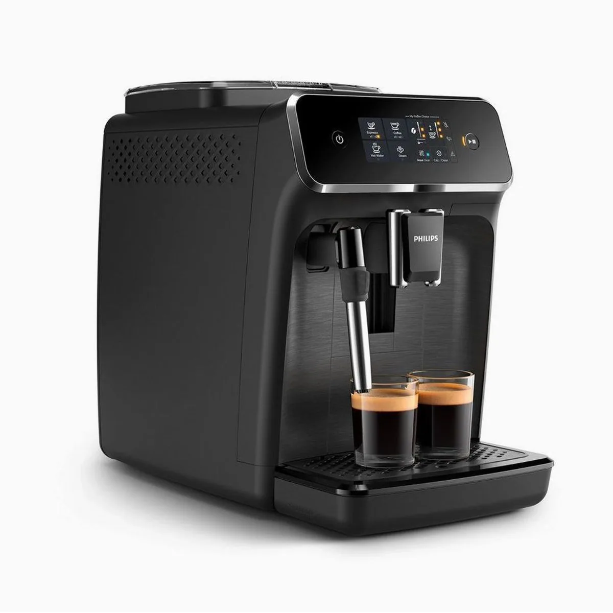 Philips EP2220/10 Kaffeevollautomat, 2 Kaffeespezialitäten, Aroma Extract System, Keramikmahlwerk