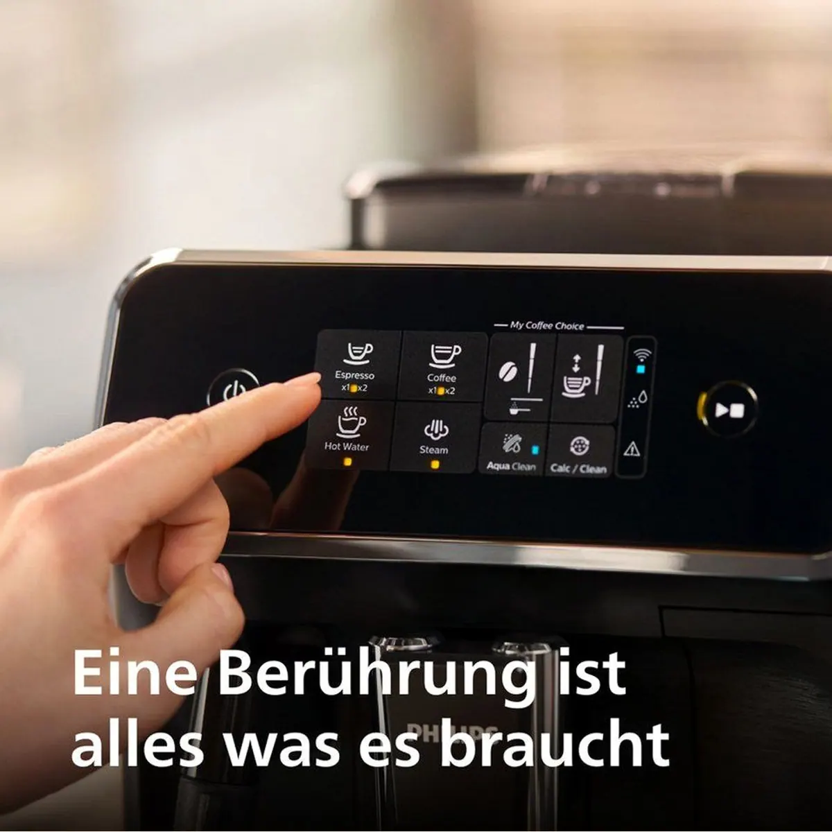Philips EP2220/10 Kaffeevollautomat, 2 Kaffeespezialitäten, Aroma Extract System, Keramikmahlwerk 5