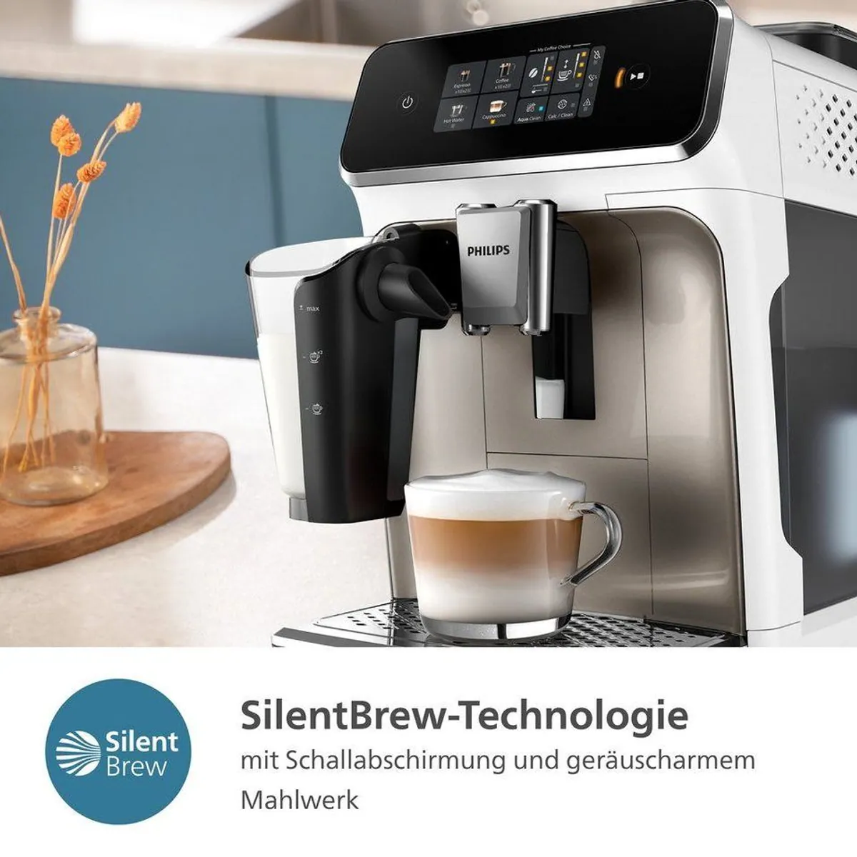 Philips EP2333/40 Kaffeevollautomat, 4 Kaffeespezialitäten, LatteGo-Milchsystem 5