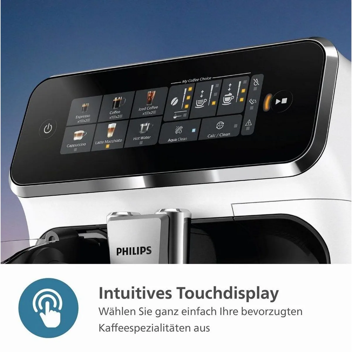 Philips 3300 Series Kaffeevollautomat, 6 Getränke, LatteGo-Milchsystem, SilentBrew Technologie 4