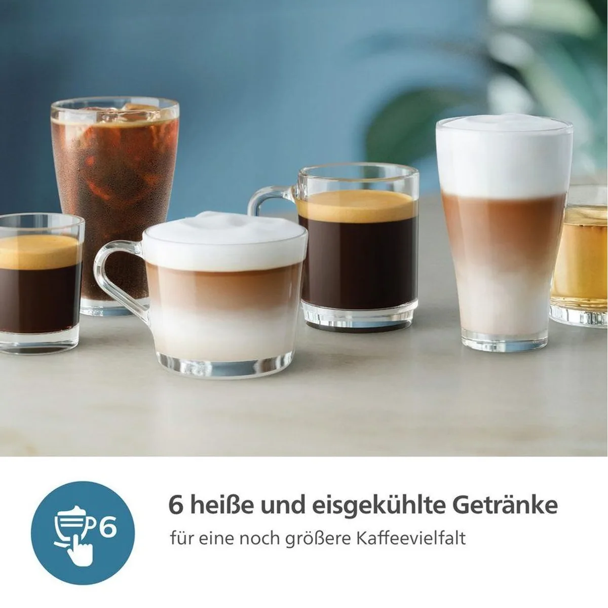 Philips Kaffeevollautomat EP3347/90, 6 Getränke, LatteGo-Milchsystem, SilentBrew Technologie 4