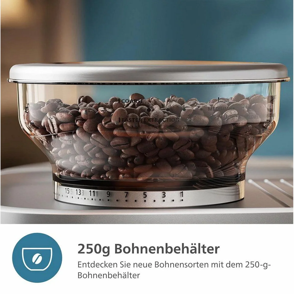 Philips PSA3218/01 Espressomaschine, halbautomatisch, Edelstahl-Siebträger, Americano-Funktion 4