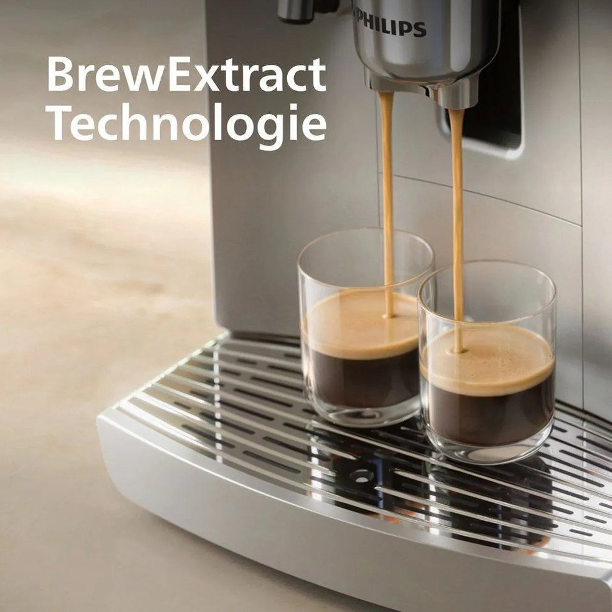 Philips EP8757/20 Kaffeevollautomat, 50 Getränke, LatteGo Pro, BrewExtract Technologie 3
