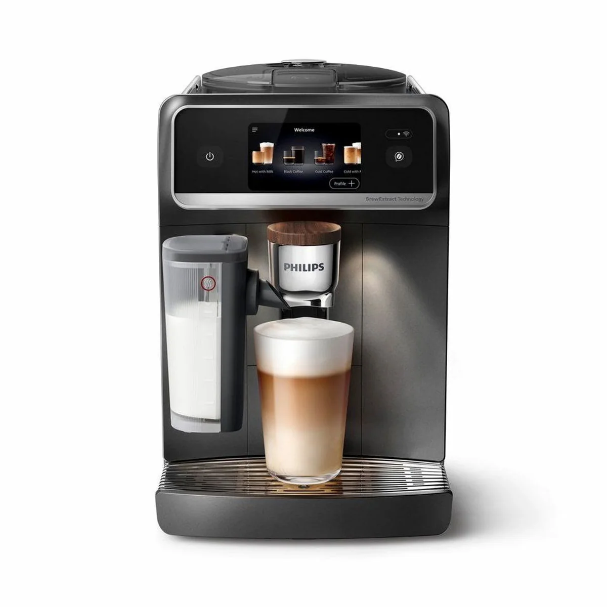 Philips EP8757/12 Kaffeevollautomat, 50 Getränke, LatteGo Pro, BrewExtract Technologie 2