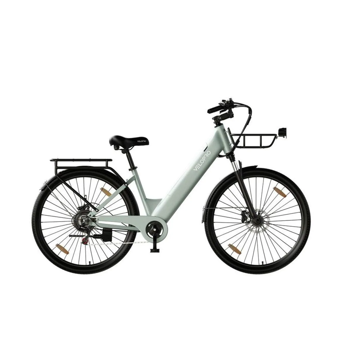 PIXAR E-Bike Cityrad Pedelec, 36V 18Ah Akku, 250W Motor, Shimano 7-Gang 2