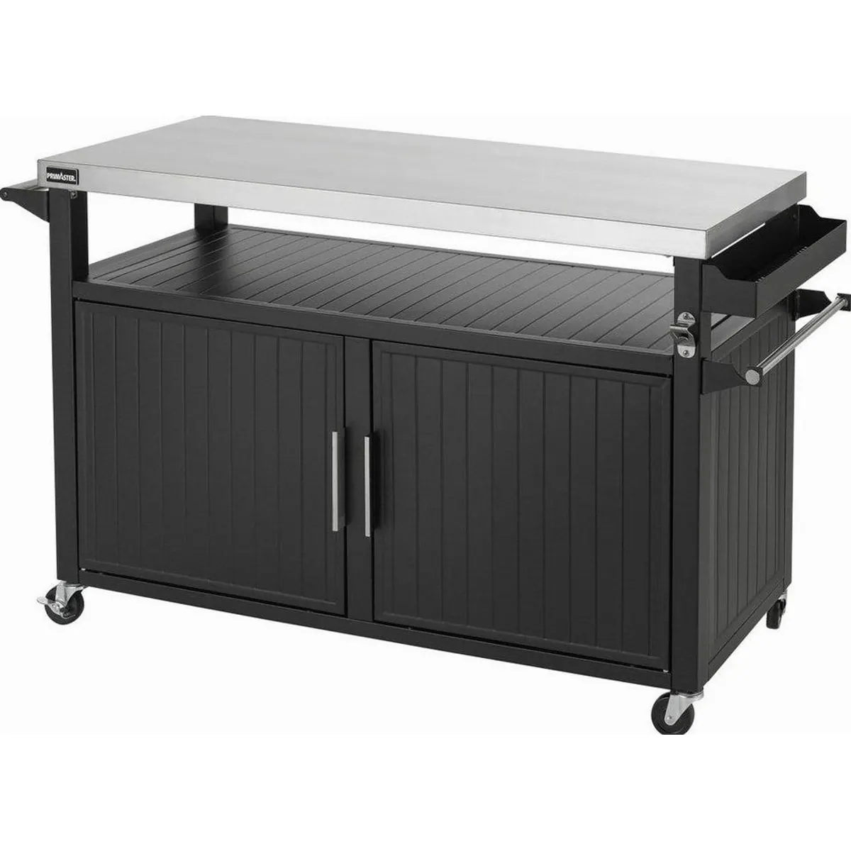 Primaster Grillwagen Napa XXL, große Arbeitsfläche, viel Stauraum, robustes Design 5