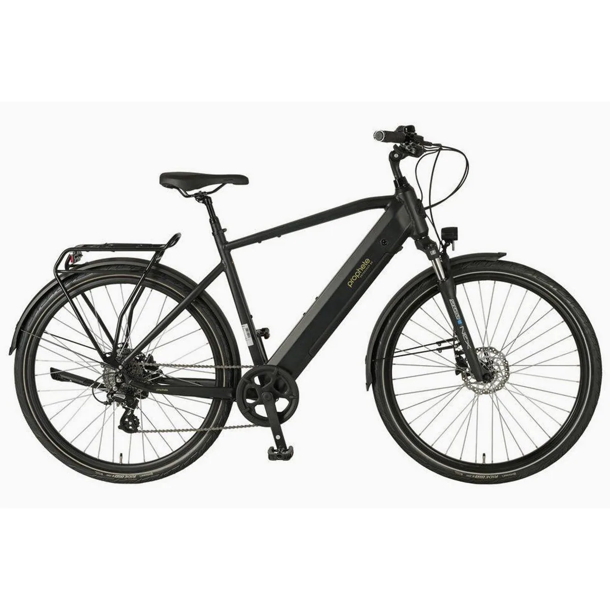 Prophete Entdecker 2.0 E-Bike, 8-Gang Shimano, kraftvoller Heckmotor, integrierter Akku