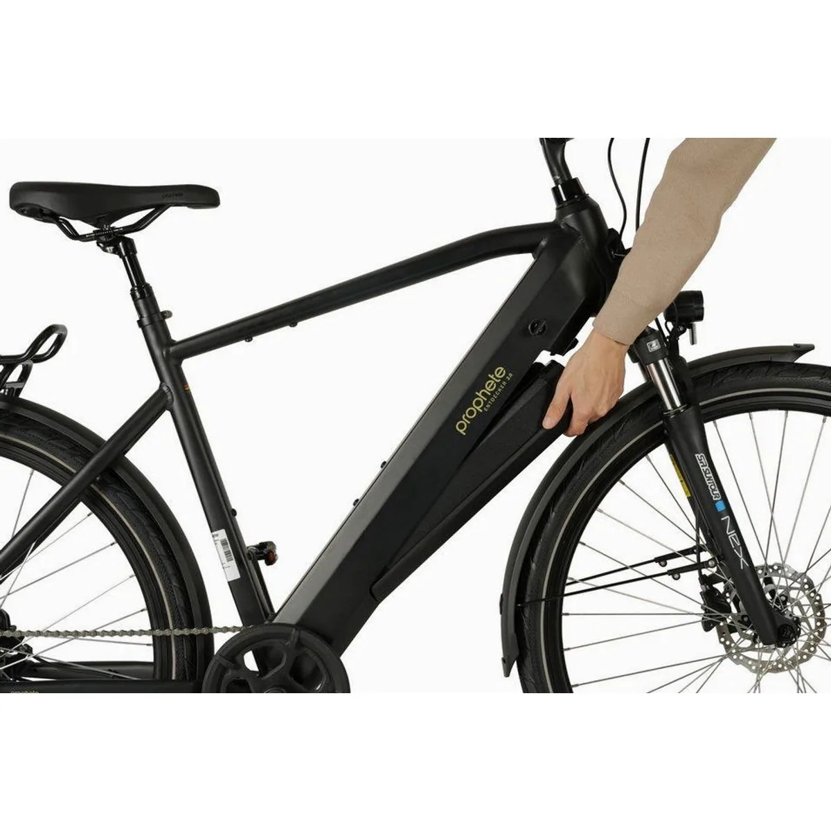 Prophete Entdecker 2.0 E-Bike, 8-Gang Shimano, kraftvoller Heckmotor, integrierter Akku 4