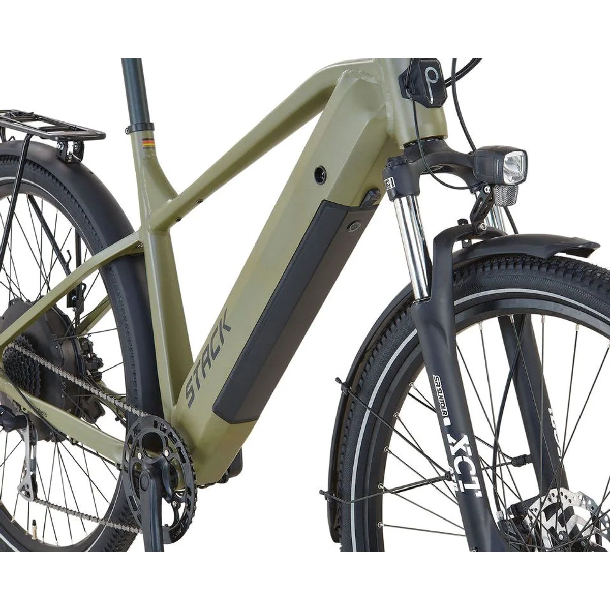 Prophete Stack 2.0 E-Bike, 9-Gang Shimano Alivio, 480 Wh Akku, Heckmotor 4