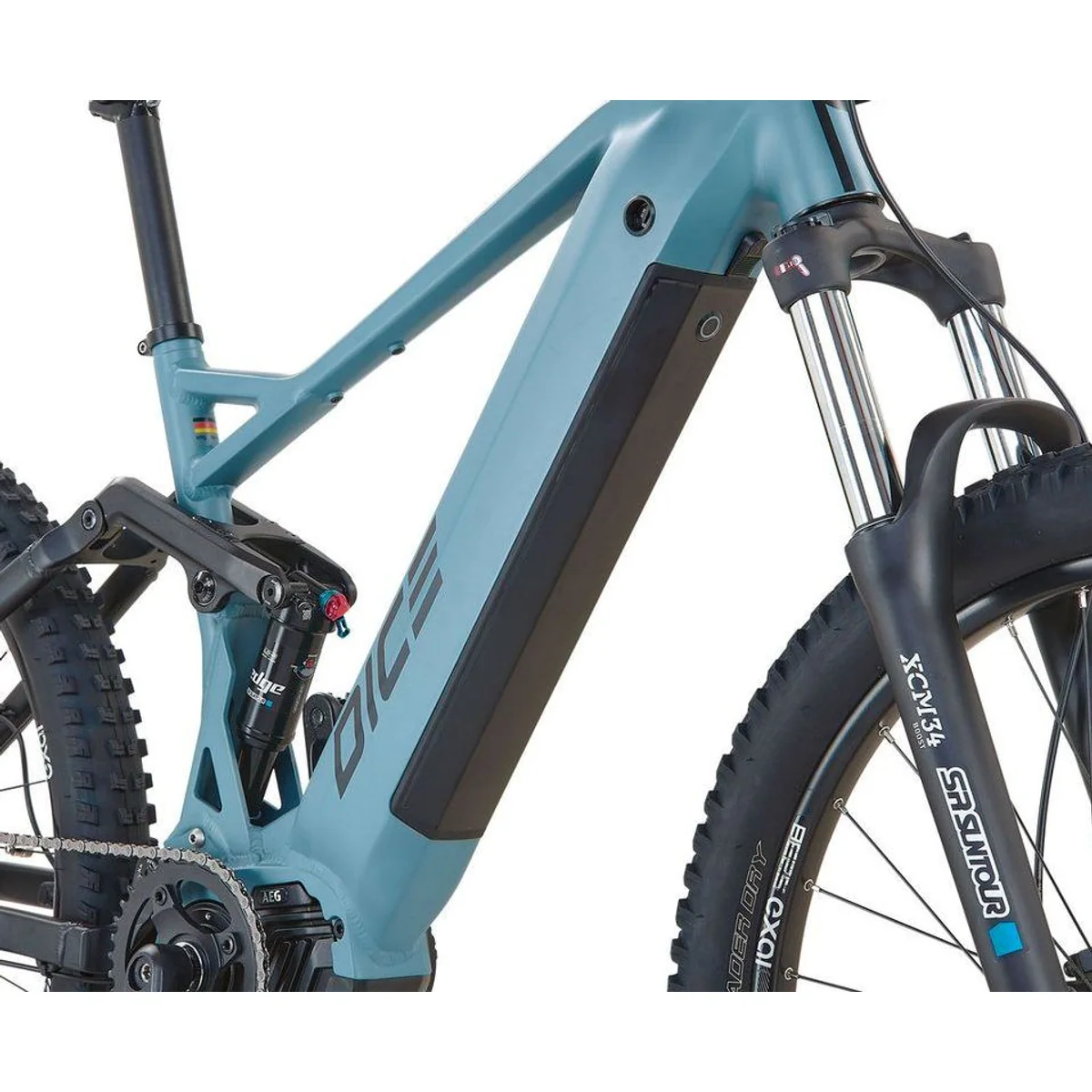 Prophete Dice 4.0 E-Mountainbike, 10 Gang Shimano Cues, Mittelmotor, 480 Wh 4
