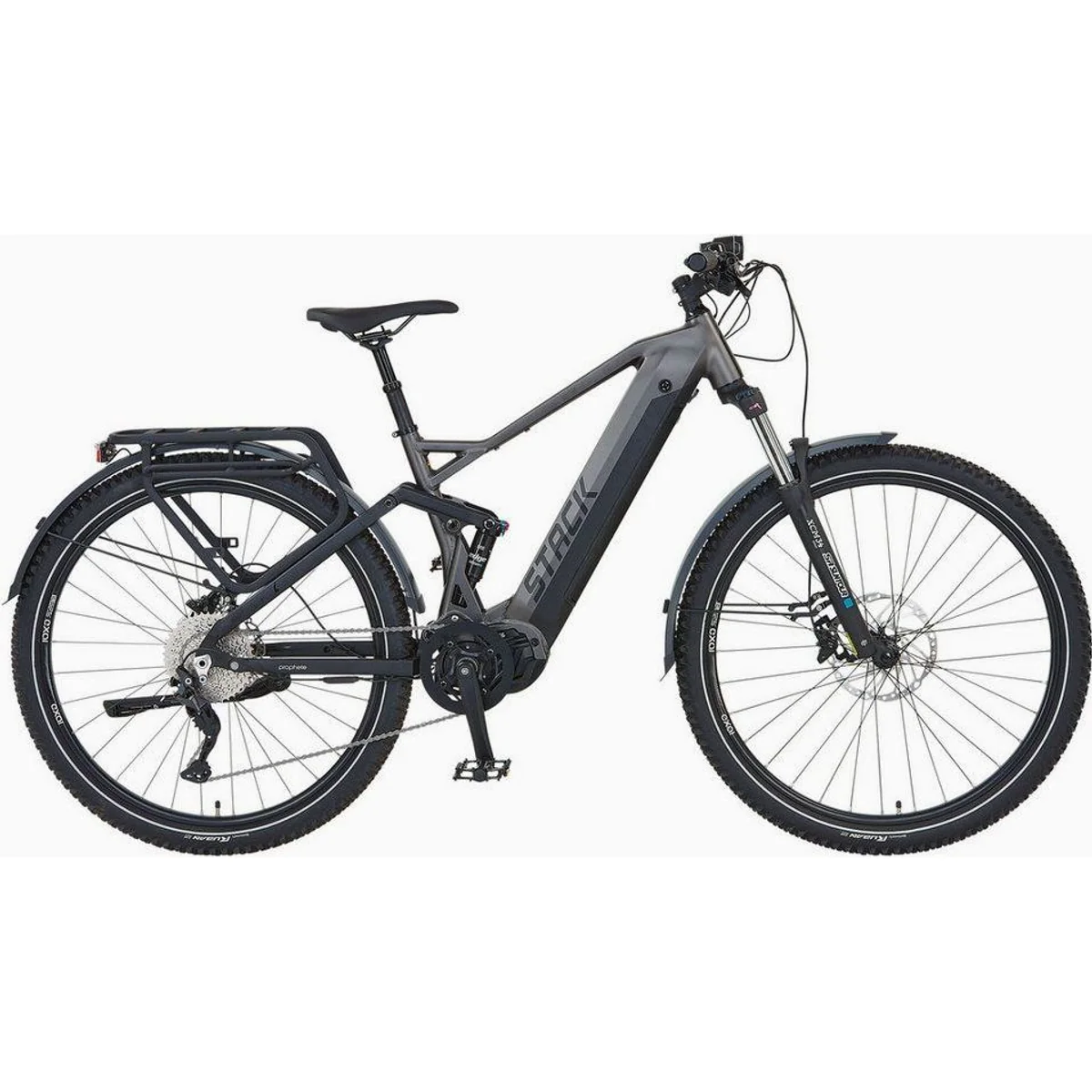 Prophete Stack 5.8 E-Bike Trekkingrad, 10 Gang Shimano, Mittelmotor, 720 Wh