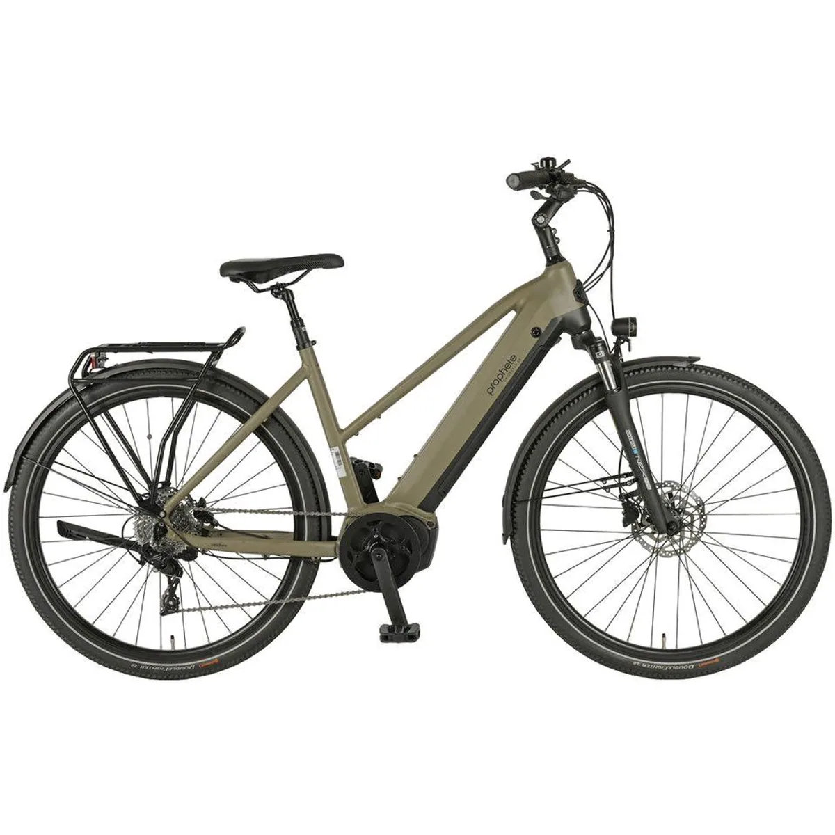 Prophete Entdecker 4.0 E-Bike, kraftvoller Mittelmotor, 10-Gang Schaltung, bis 170 km Reichweite