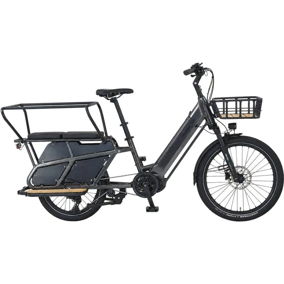 Prophete Urbanicer 4.0 Lastenrad, 9 Gang Shimano, 720 Wh Akku, bis 80 kg Zuladung