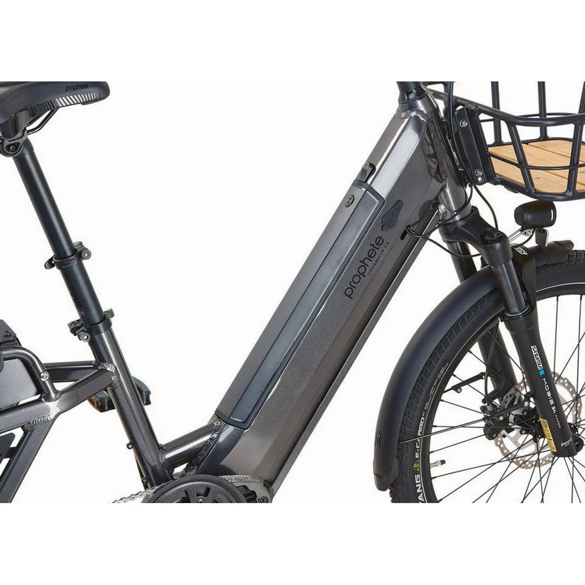 Prophete Urbanicer 4.0 Lastenrad, 9 Gang Shimano, 720 Wh Akku, bis 80 kg Zuladung 4