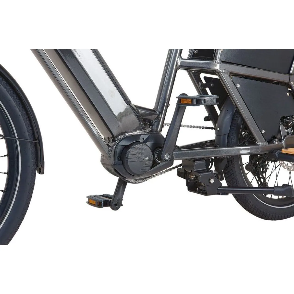 Prophete Urbanicer 4.0 Lastenrad, 9 Gang Shimano, 720 Wh Akku, bis 80 kg Zuladung 5