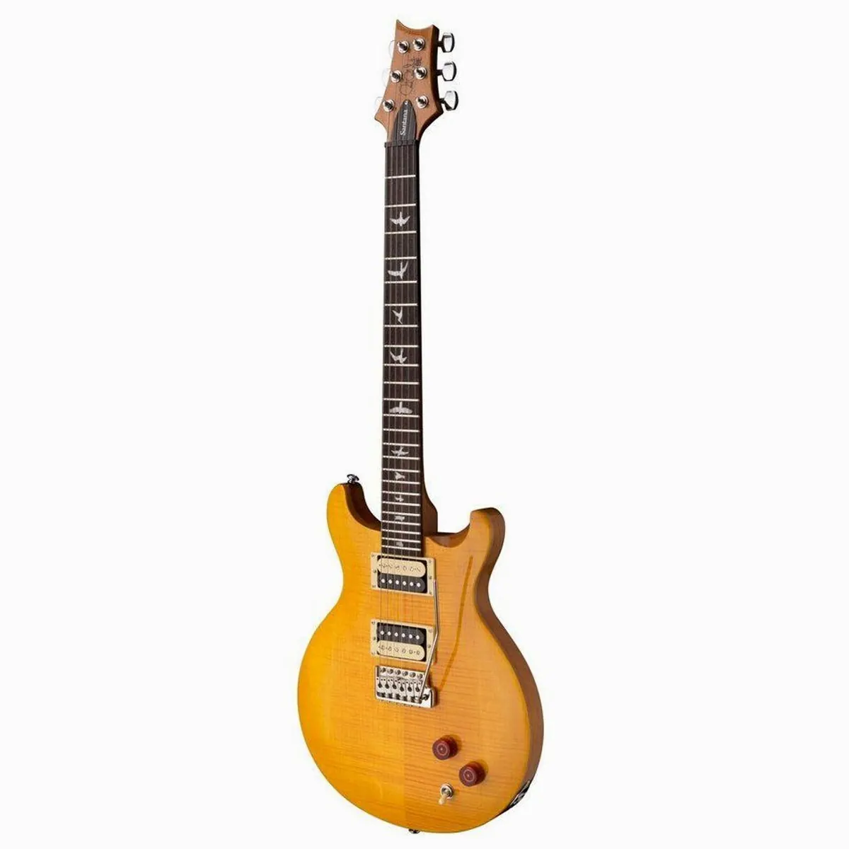PRS SE Santana E-Gitarre, Santanagelb, Wide Fat Profil, SE Santana Pickups 3