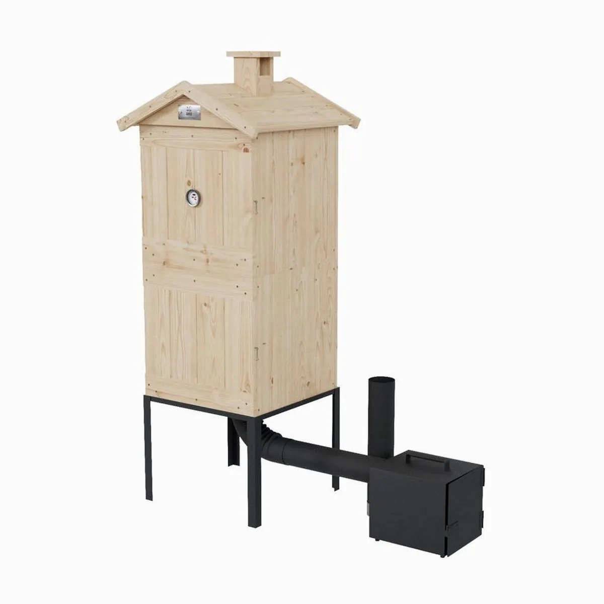 QLS Räucherofen, 550x50x120 cm, ideal für Fisch, Fleisch und Gemüse
