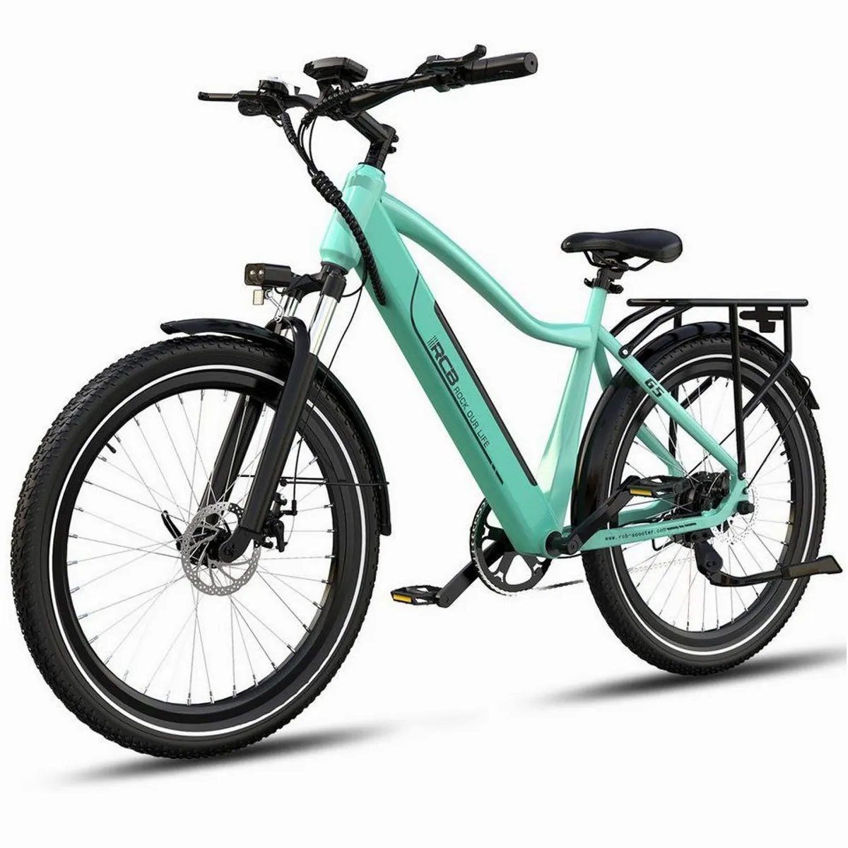 RCB E-Bike Pedelec G5, 27,5 Zoll, 468 Wh Akku, 7-Gang-Schaltung, APP & NFC