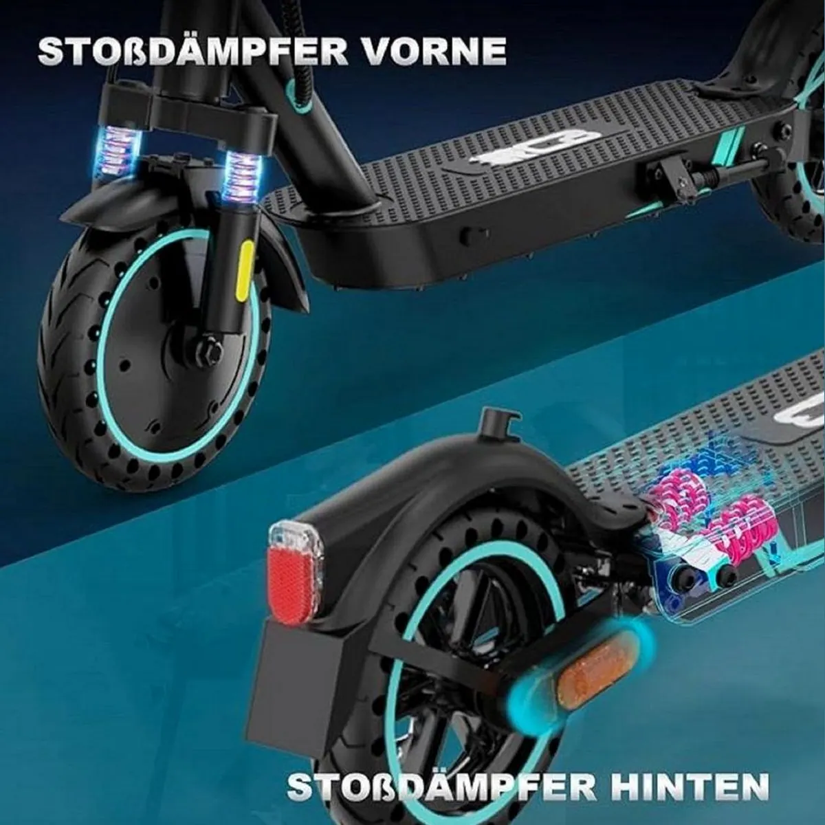 RCB EV85F E-Scooter, 400 W Motor, klappbar, APP-Steuerung 3