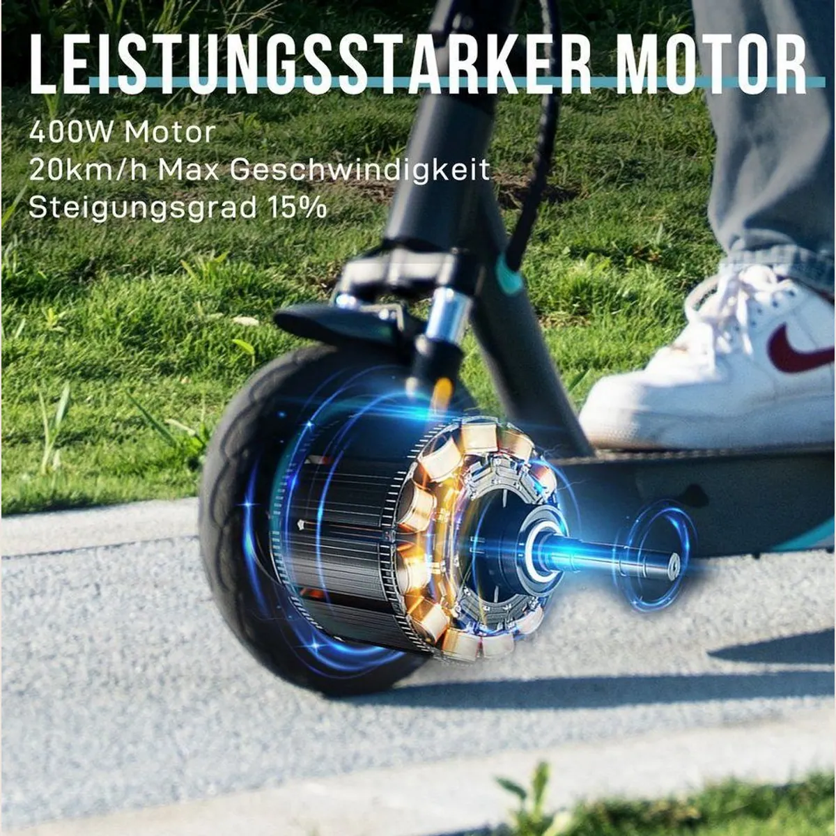 RCB E-Scooter EV10KP, Straßenzulassung, APP-Steuerung, starke Leistung 2