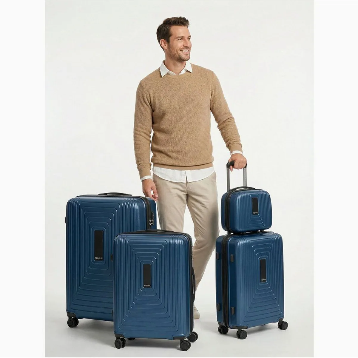 Redolz Trolleyset Essentials 14, 4-teilig, leicht & mobil 2