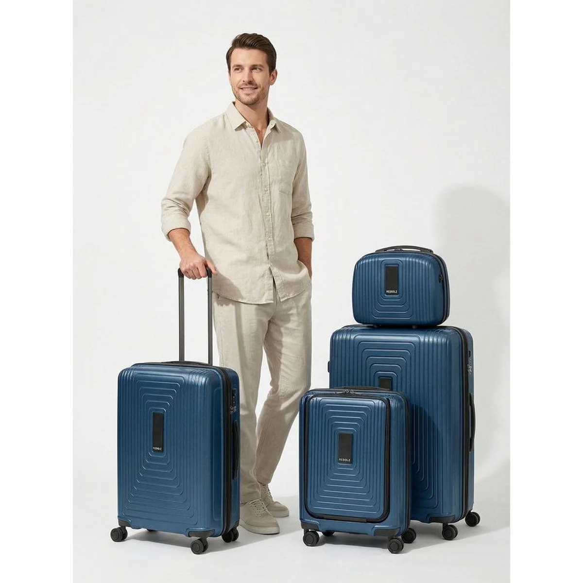 Redolz Trolleyset Essentials 14, 4-teilig, leicht & mobil 2