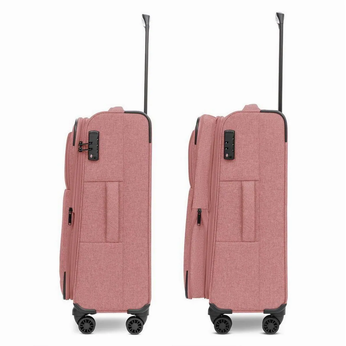 Redolz Trolleyset Essentials 12, 3-teilig, 4 Rollen, geräuscharm 5