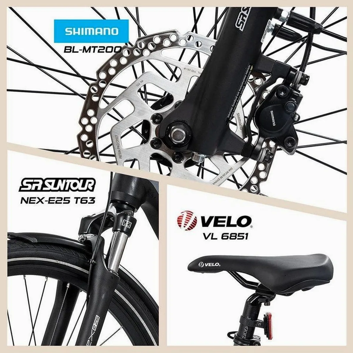 REX Commuter+ E-Bike, 28 Zoll, 7-Gang-Nabenschaltung, Mittelmotor, 120 km Reichweite 3