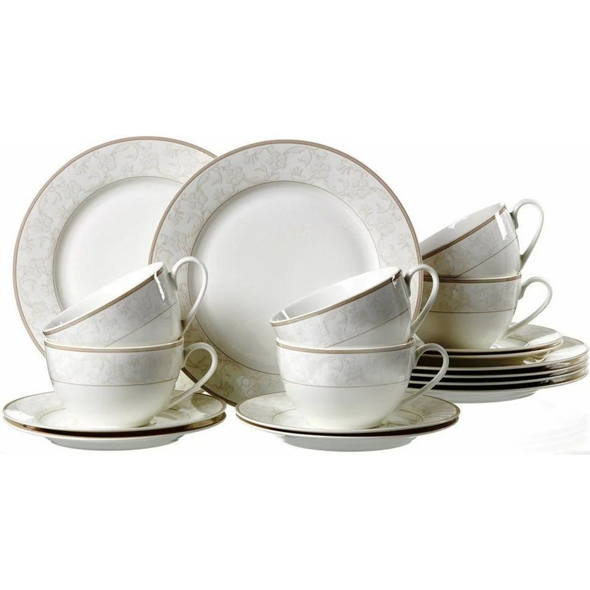 Ritzenhoff & Breker ISABELLA Kaffeeservice, 18-tlg., für 6 Personen, extravagantes Design
