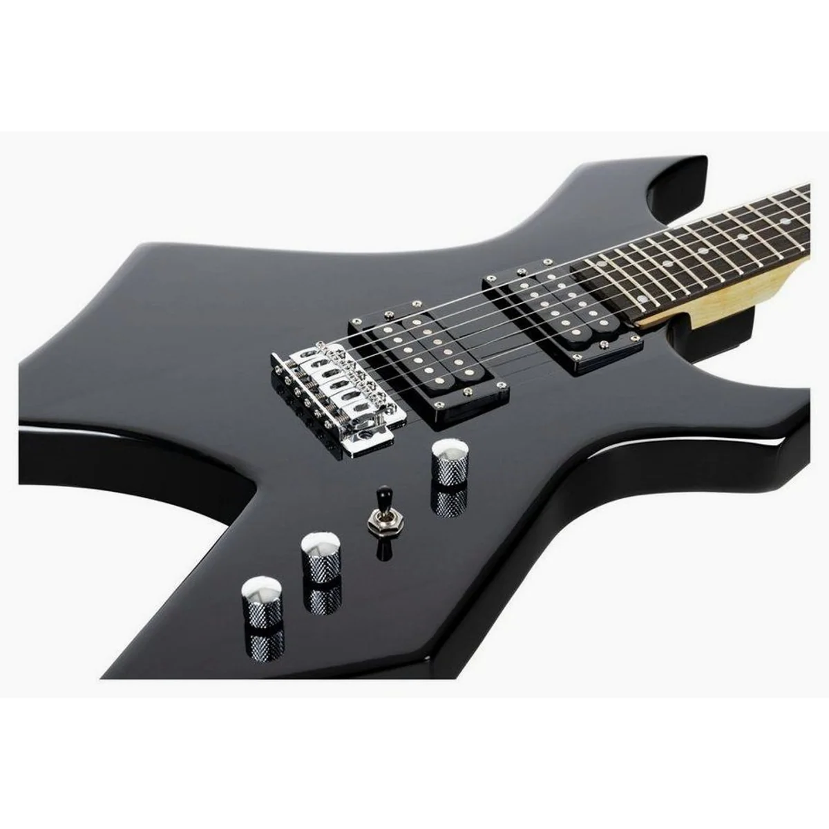 Rocktile Warhead E-Gitarre, Heavy-Style, 2 Humbucker Tonabnehmer 3