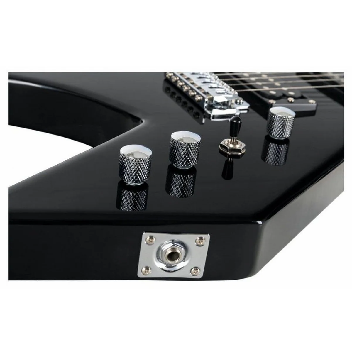 Rocktile Warhead E-Gitarre, Heavy-Style, 2 Humbucker Tonabnehmer 5