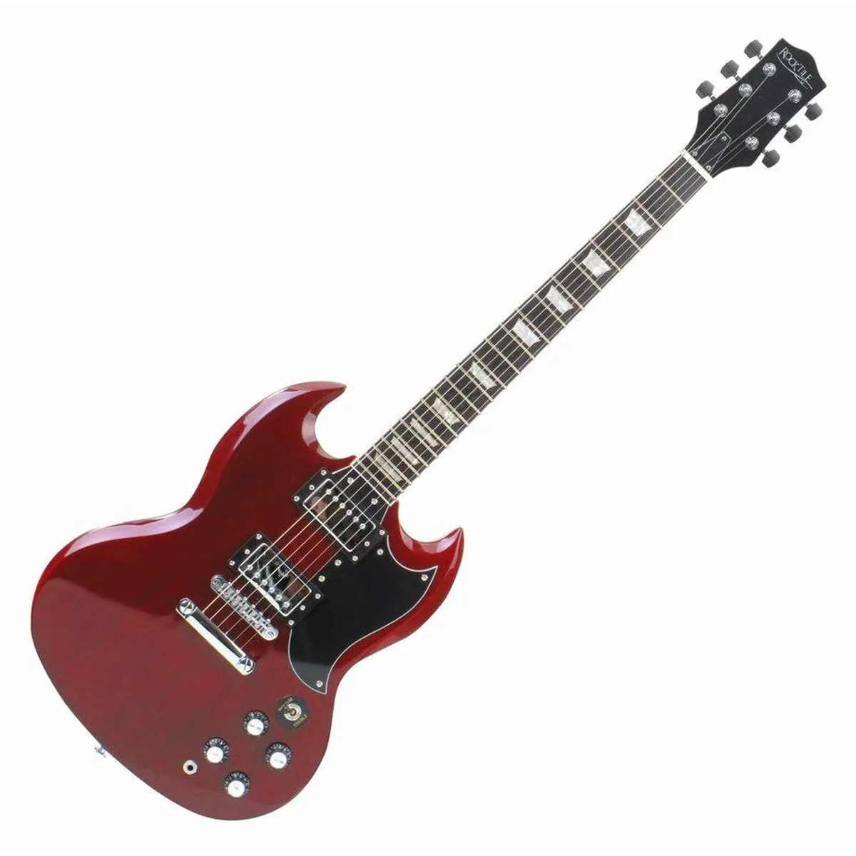 Rocktile Pro S-Red E-Gitarre, kraftvoller Sound, komfortable Bespielbarkeit, markanter Look