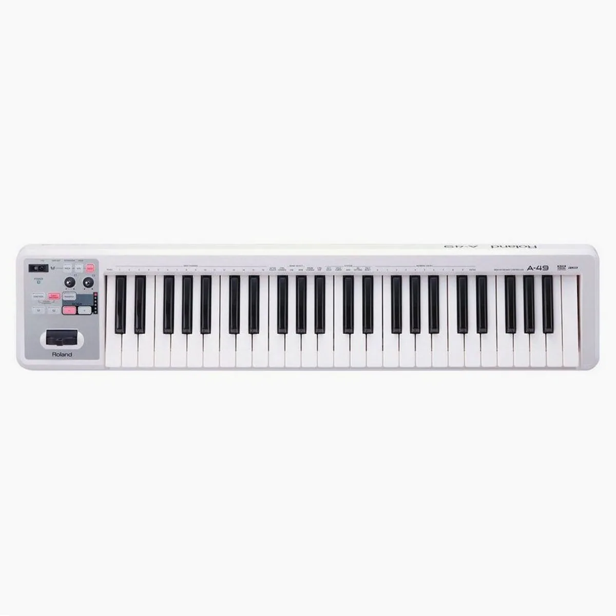 Roland A-49 MIDI-Keyboard, hochwertige Vollformat-Tastatur, D-Beam Controller