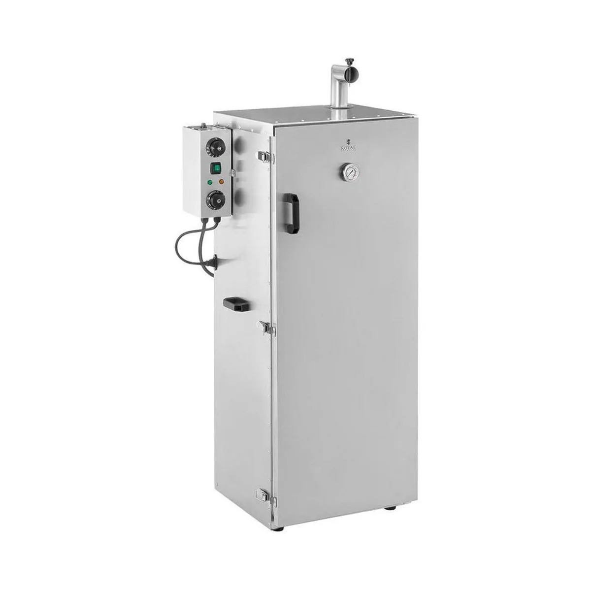 Royal Catering Räucherofen RC-FS1300, 147 l, 8 Roste, Edelstahl, Timerfunktion