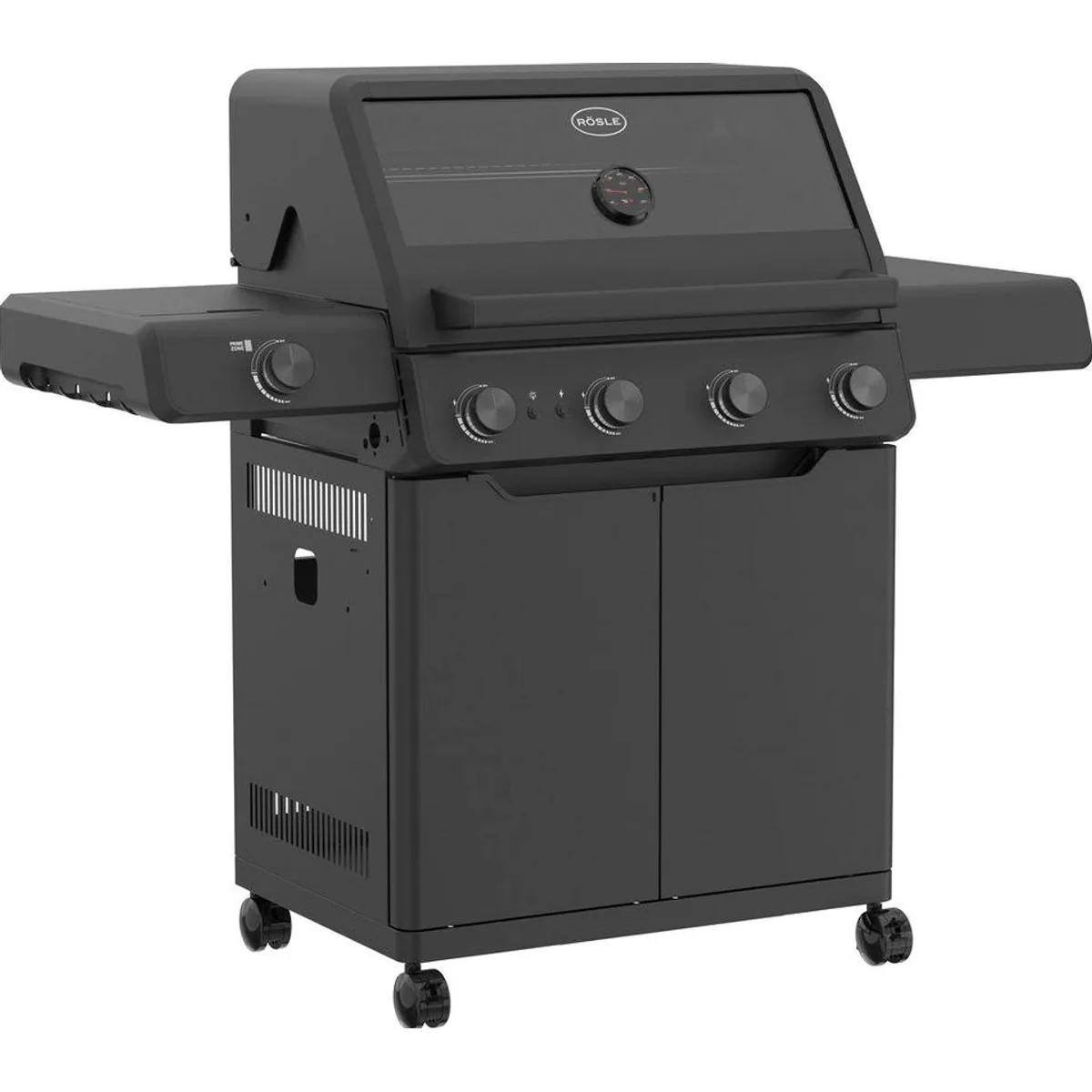 RÖSLE Gasgrill ALLFLAME Prime 4, starke Leistung, optimale Hitzeverteilung, einfache Reinigung