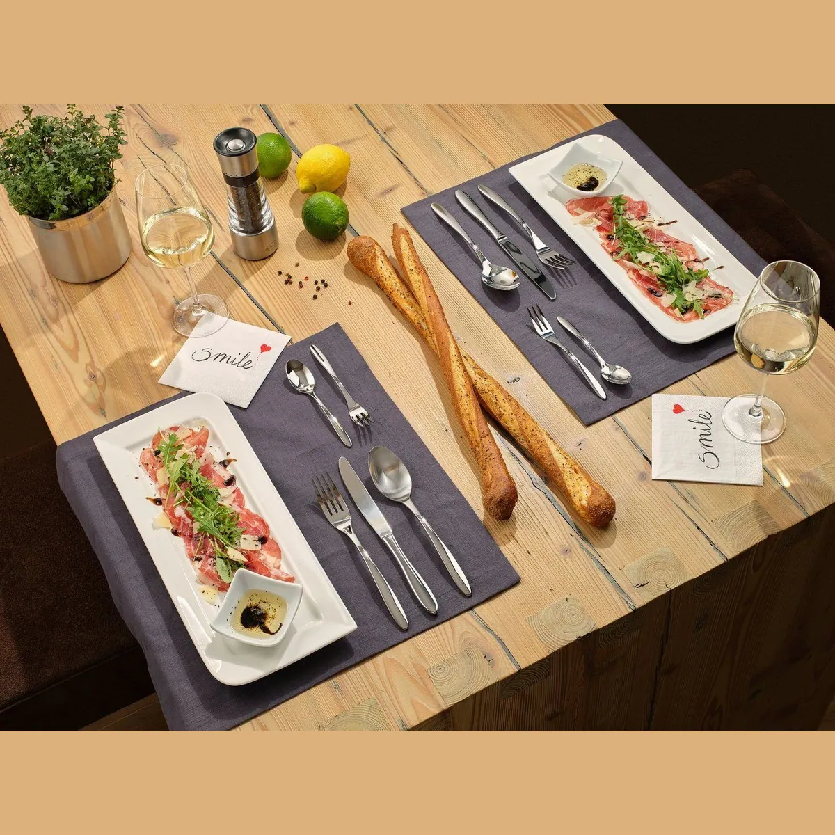 Rösle Besteck-Set CULTURE, 60-teilig, Edelstahl 18/10, spülmaschinengeeignet 2