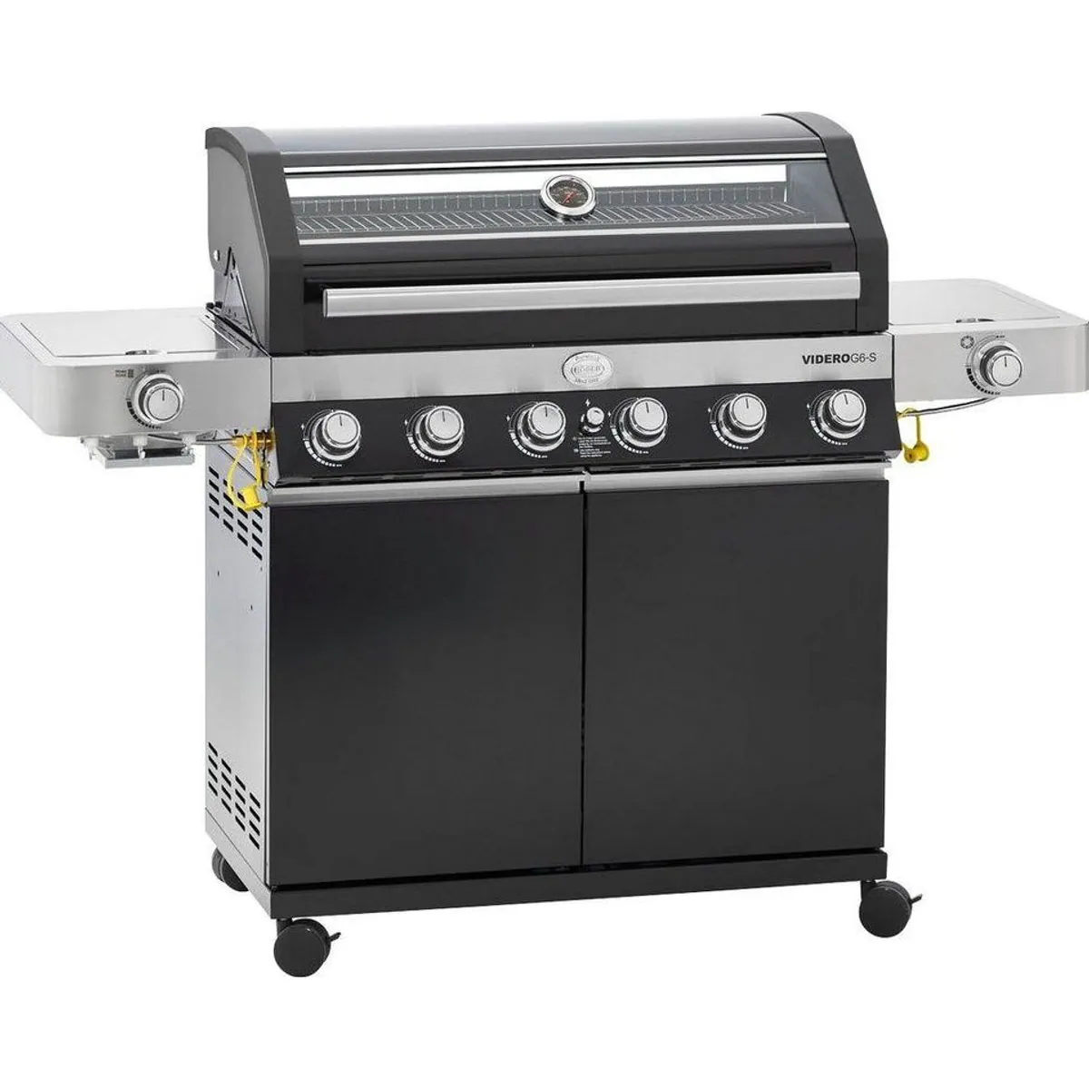 RÖSLE VIDERO G6-S Gasgrill, 6 Brenner, Primezone & VARIO+ System