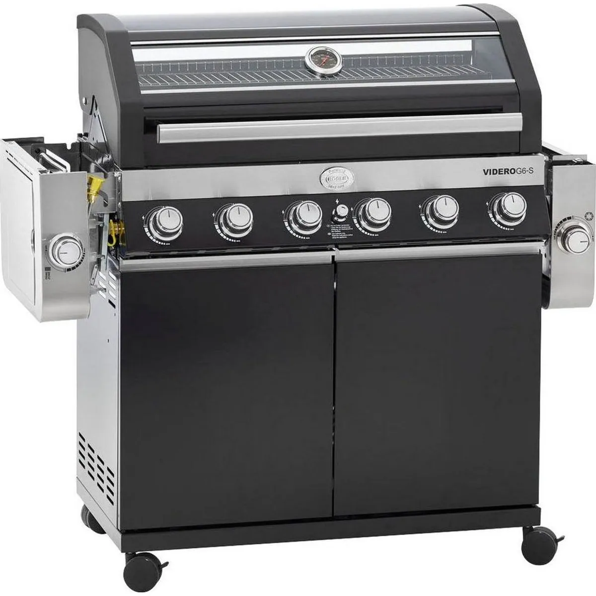 RÖSLE VIDERO G6-S Gasgrill, 6 Brenner, Primezone & VARIO+ System 2