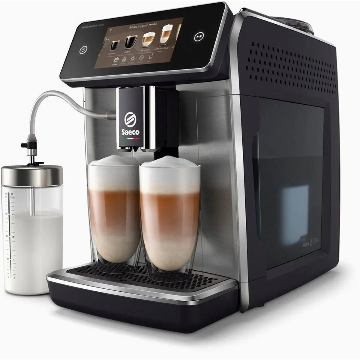 Saeco GranAroma Deluxe SM6685/00, personalisierbarer Kaffee, WLAN-fähig, Farbdisplay 5