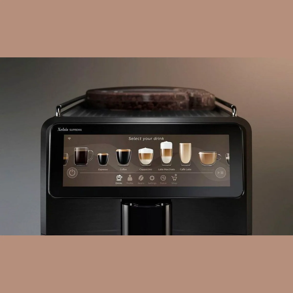 Saeco Xelsis Suprema SM8885/00, 22 Kaffeespezialitäten, 8 Benutzerprofile 3